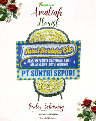 Papan Bunga Duka di Kariangau