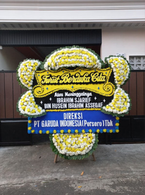 Papan Bunga Duka di Kariangau