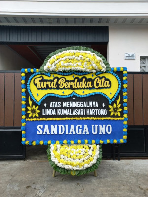 Papan Bunga Duka di Kariangau